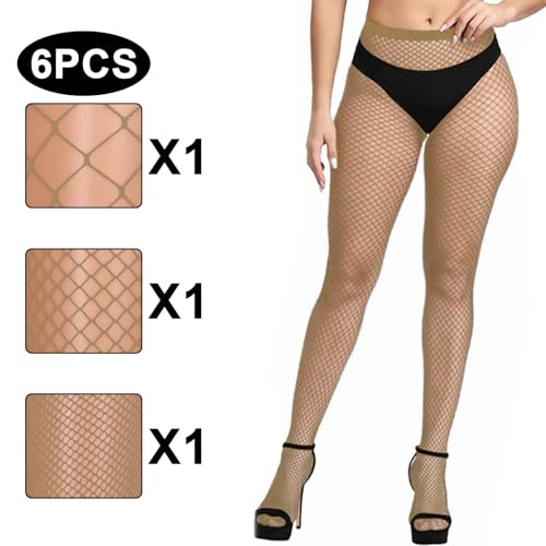 Image of Buauty Black Fishnet Stockings for Women, Fishnet Tights Plus Size One Size Fit All