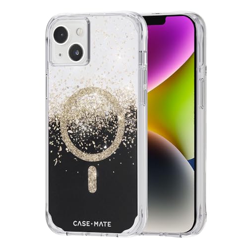Coque iPhone 14 Plus robuste Case-Mate Karat Onyx MagSafe contre les chutes