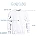 Gildan Adult Fleece Crewneck Sweatshirt, Style G18000, Multipack, White (1-Pack), Large