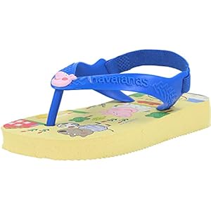 Havaianas Baby Peppa Pig geel (citroengeel) rubber peuters flip flops sandalen
