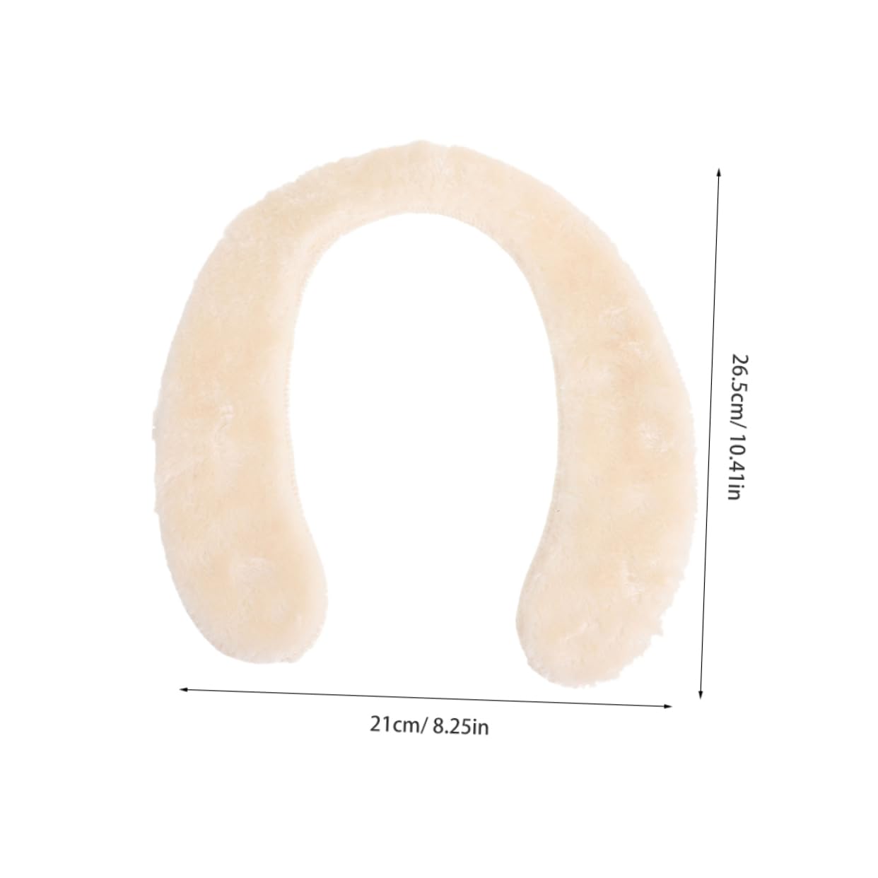 VICASKY Fluffy Boys and Girls Toilet Seat Pads 2pcs Soft Padded Seat Covers Reusable Toddler Potty Training Accessories