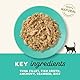 Applaws Premium Natural Katzenfutter Nass, Thunfischfilet mit Sardellen in Brühe 70g Portionsbeutel (12x70g )