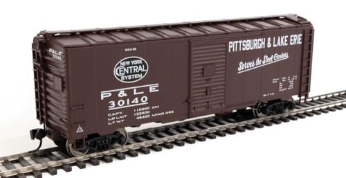 Walthers Mainline 910-2734 HO Scale 40' AAR Modified 1937 Boxcar - Ready to Run - New York Central - Pittsburgh & Lake Erie #30140