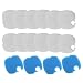16PCS Aquarium Replacement Filter Pads SUNSUN GRECH HW-304 HW404B