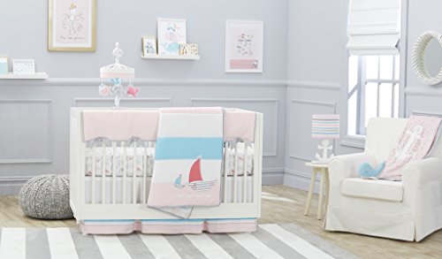 Just Born Crib Bedding Set, High Seas