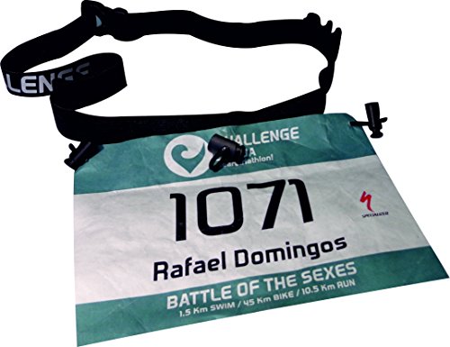 PORTADORSAL Running EKEKO Challenge Ajustable, Running, Triatlon, Senderismo Y Acampada