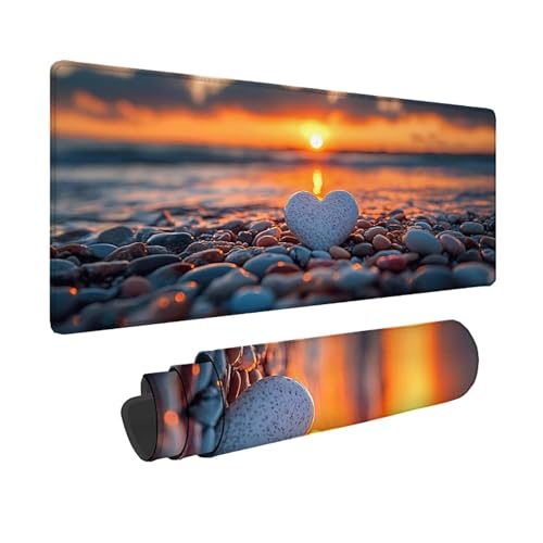 Tapis de souris XXL imperméable et antidérapant pour une glisse fluide sur grand sous-main
