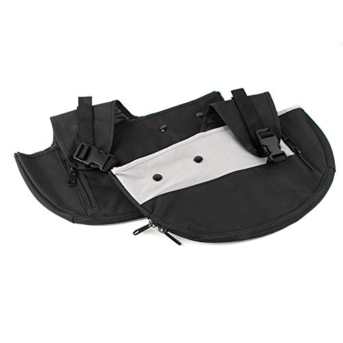 Cnonee1 Waterproof Nylon Soft Lower Chaps Motorcycle Saddle Bags for Harley For Sportster XL Iron 883 1200 48 2004-2018 miniatura 2