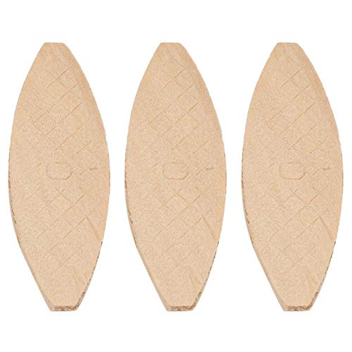 Wood Biscuit, 100pcs Wood Joining Biscuits Wood Board Docking Tool 0# 10# 20# (0#)