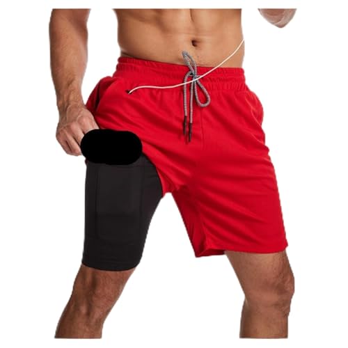 Short de course homme pour running et entraînement estival décontracté