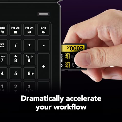 Image of Lexar 512GB Professional 2000x SDXC Memory Card, UHS-II, C10, U3, V90, Full-HD & 8K Video, Up to 300MB /s Read, for DSLR, Cinema-Quality Video Cameras (LSD2000512G-RNNNU)