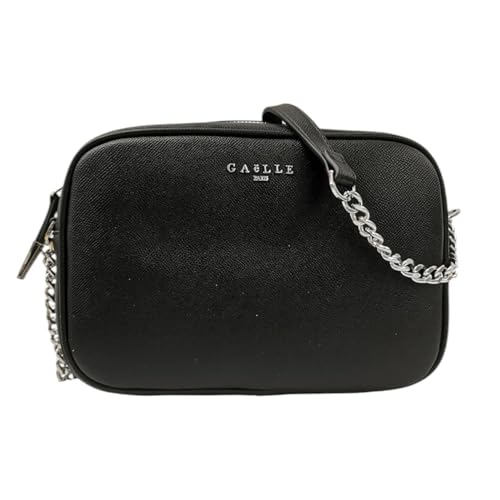 Gaelle Borsa Tracolla Gaacw02102 Camera Bag Tracolla Camera Bag Ecopelle Nero