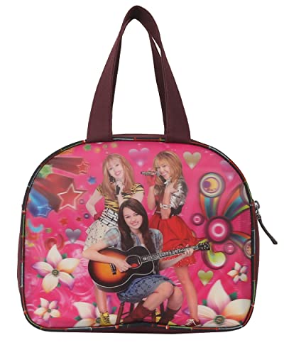 Image of STRONG LIFE Polyester Tiffin Picnic Work School Office Lunch Bag for Kids with Bottle Holder (Purple)