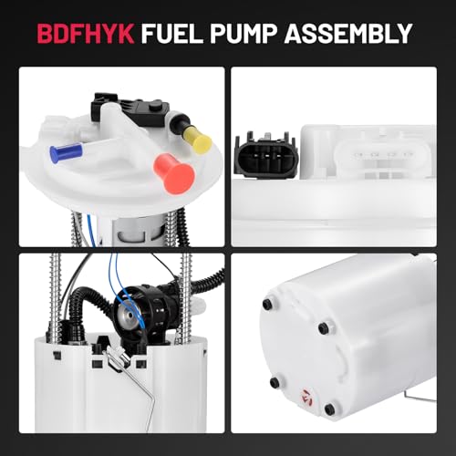 Image of BDFHYK Electric Fuel Pump Module Assembly Compatible with Chevrolet Express 1500 2500 3500, Compatible with GMC Savana 1500 2500 3500 2010-2015 4.3L 4.8L 6.0L V6 V8 Replace E4048M