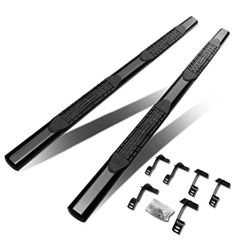 Auto Dynasty Oval Running Board Compatible with 2015-2020 Ford F-150 F-250 F-350 Super Crew Cab, Stainless Steel Side Step Rail Nerf Bars, 4