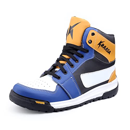 Image of Kraasa Creative Boots for Men| Long Hiking Shoes