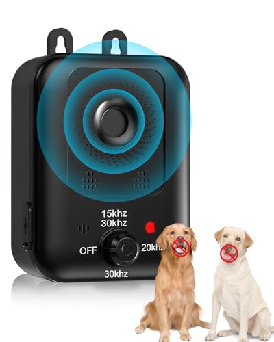 Anti Barking Devices, Auto Dog Barking Control Devices with 3 Modes, Rechargeable Ultrasonic Dog Bark Box Dog Barking Deterrent Devices, Effective Stop Barking Dog Devices for Indoor & Outdoor Dogs 9