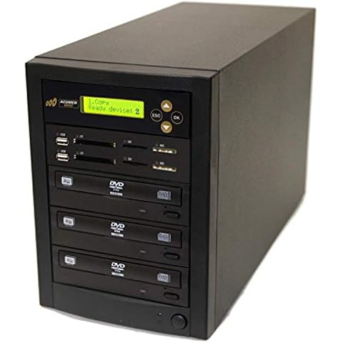 Acumen Disc 1 to 2 Crossover CD DVD Disc Duplicator & Bi-Directional Multimedia Flash Memory Copier (CF SD MS USB) / Media Converter - Disc to Disc/Media to Media Cover