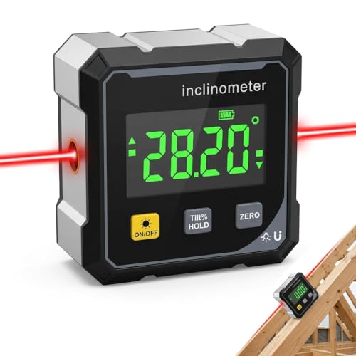 Digital Spirit Level 4-Side Strong Magnetic Digital Angle Gauge