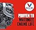 Valvoline High Mileage with MaxLife Technology 5W-30 Synthetic Blend Motor Oil 1 Quart
