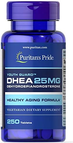 Puritan's Pride DHEA, Anti-Aging 25 mg-250 Tablets