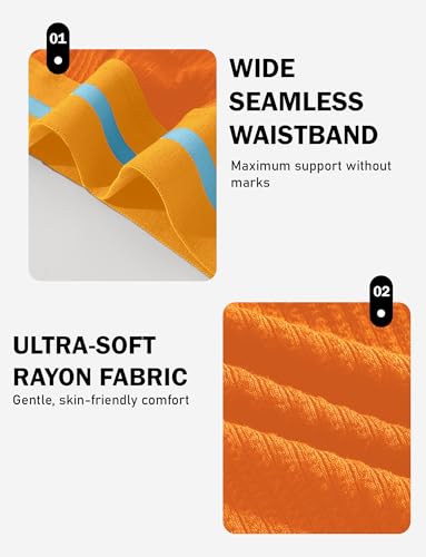 FEOYA Men Ribbed Briefs Breathable Cotton Pouch Underwear Sexy Low Rise Bulge Bikini Underpants4