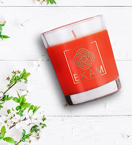 Image of EKAM Temple Bloom Scented Votive Candle - 40 Grams Each - 10 Hours Burn Time - Ideal for Diwali, Home Decor & Gifting