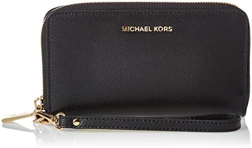 Michael Michael Kors Jet Set Travel Large Flat Multifunction Phone Case Black One Size