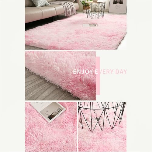 Tapis haut de gamme aspect fourrure extra épais et design antidérapant b
