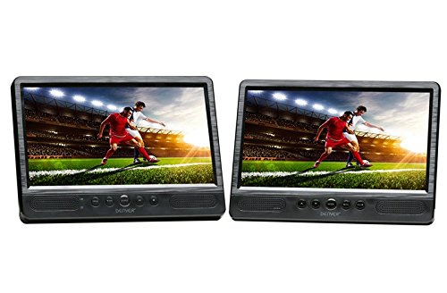Preisvergleich Produktbild Denver MTW-1085TWIN tragbarer DVD-Player