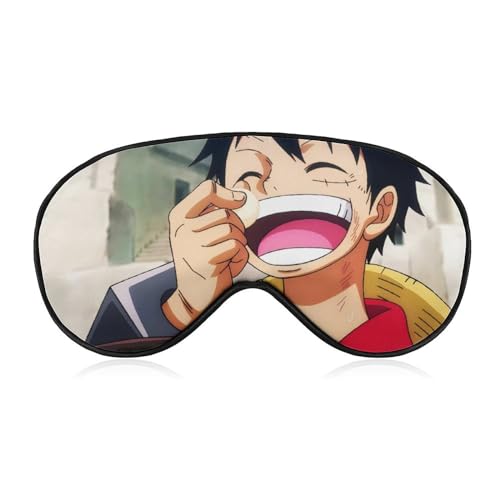 ワンピース アイマスク スリープアイマスク アイスアイマスク ソフト 通気性 肌に優しい シェーディング ポータブル 旅行 洗える 調節可能 ファッショナブル パーソナライズ 男女兼用 オールシーズン対応