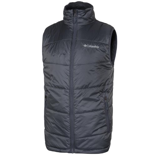 Columbia - Chaleco para Hombre de abrigo sin mangas ajustable para trekking y ropa deportiva