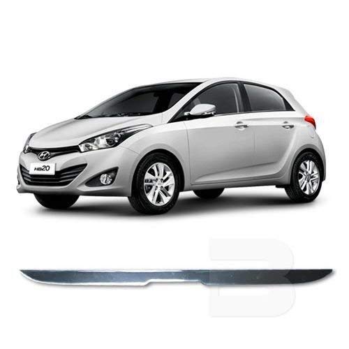 Friso Resinado Porta Malas Hyundai Hb20 2012 13 14 15 16 17 18 Cromado