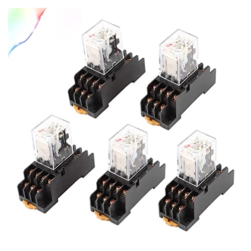 Relé de potencia de 14 pines para eliminar fallos de señal en sistemas de control AC 120V 4PDT