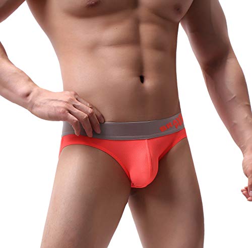 Stylish Classic Men's Underpants Comfortable Pouch Briefs Underwear (M / 28
