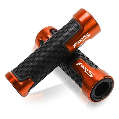Poignées guidon caoutchouc 22mm haute qualité pour moto BMW F800S