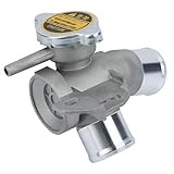 Upgraded Aluminium Upper Radiator Coolant Filler Neck Kit(2PCS).Fit for 2007-2013 Nissan Altima,Maxima.Engine Radiator Outlet Flange Waterpipe.Replaces Part # 215019-HA0A.