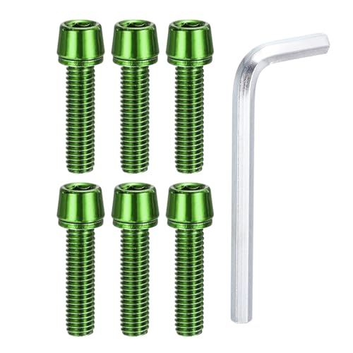 PATIKIL M5 x 20mm oCNXe{glWA6 Zpe[p[h{gXN[ bV[ƃ`t BMX MTB [hoCN ]ԃXe VA