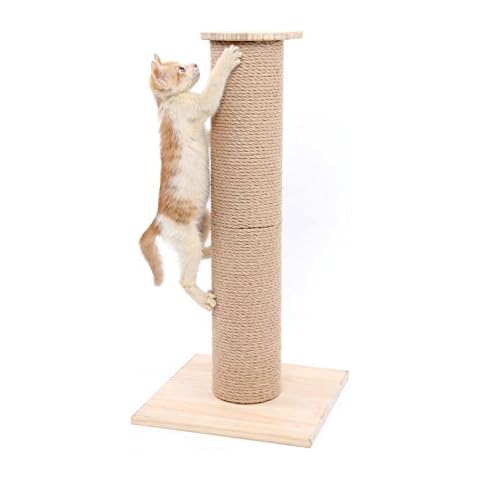 Árbol Rascador para Gatos Sweet Devil con Poste de Sisal Natural Cover