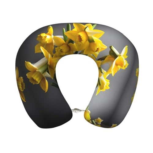 Almohada cervical espuma viscoelástica U 25 cm miniatura 1