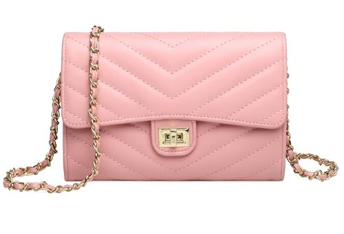 Image of YAZEKOUS Crossbody Bags Small Purse for Women Leather Phone Clutch Purses
