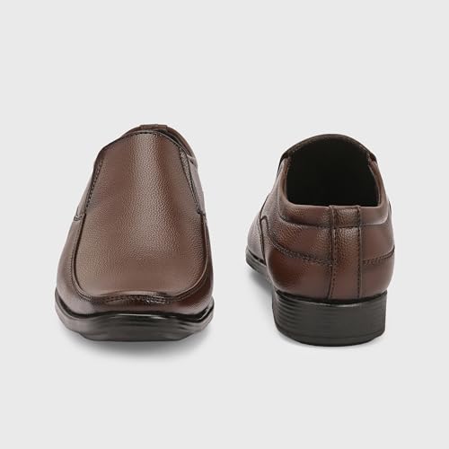 Image of Centrino Men's Formal Shoe | Cushioned Insole Comfortable Shoes | Trendy & Classic Design | Durable TPR Sole Footwear (8113)