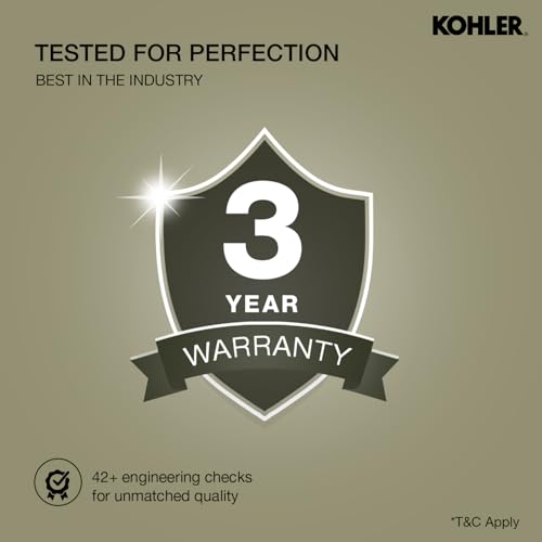 Image of Kohler July Detailing Mirror with 3X Magnification | Freestanding Countertop Round Mirror | Double Sided Pedestal Mirror for Shaving, Makeup | 3 Years Warranty, 175 mm