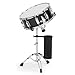 Snare Drum Set with Drumstick Holder, Snare Drum Bag, Strap, Mute Pad & Drum Stick for Beginner Student,14 x 5.5in, Black