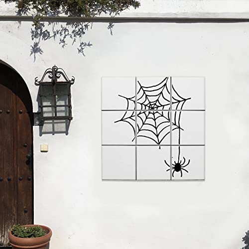 Carreaux céramique Halloween araignée déco murale durable - 3
