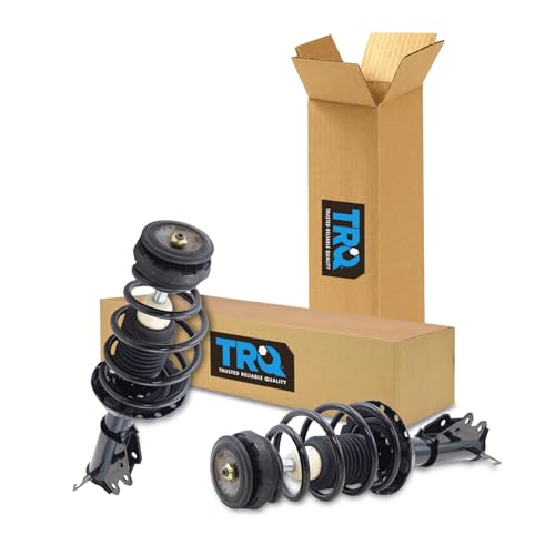 Image of TRQ Front Driver and Passenger Side Strut and Spring Assembly Set | For 13 Chevrolet Malibu