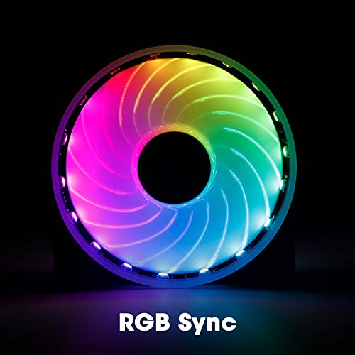 Image of (Renewed) ZEBRONICS ZEB-PGF520C 120mmx3 Premium Chassis ARGB Fans Combo Kit with RGB Controller, Remote, 35CFM Airflow, RGB Sync, Hydro Bearing, 18 LED Fans, ARGB Extender and Dual 3 Pin Connector.