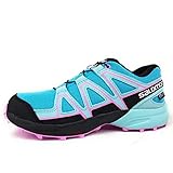 Salomon Speedcross CSWP J, Zapatillas De Trail Running Y Outdoor Actividades Impermeables, Azul Claro (Scuba Blue/Tanager Turquoise/Orchid), 38 EU