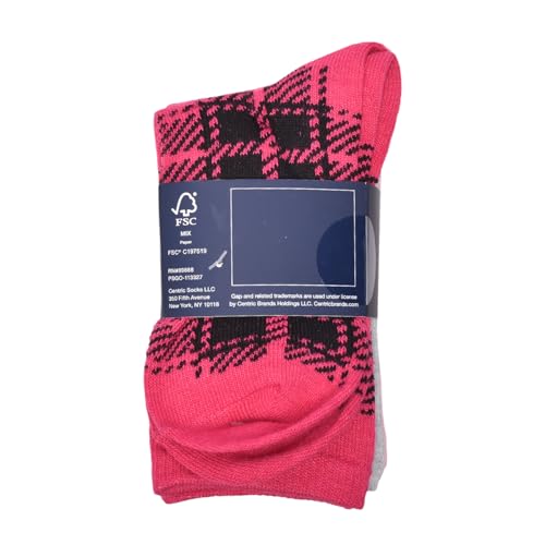 GAP Girls Crew Socks, Multi-pack Kids Socks, Soft & Stretchy, Comfortable4