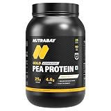 NUTRABAY Gold 100% Pea Protein Powder - 1kg, French Vanilla 1kg